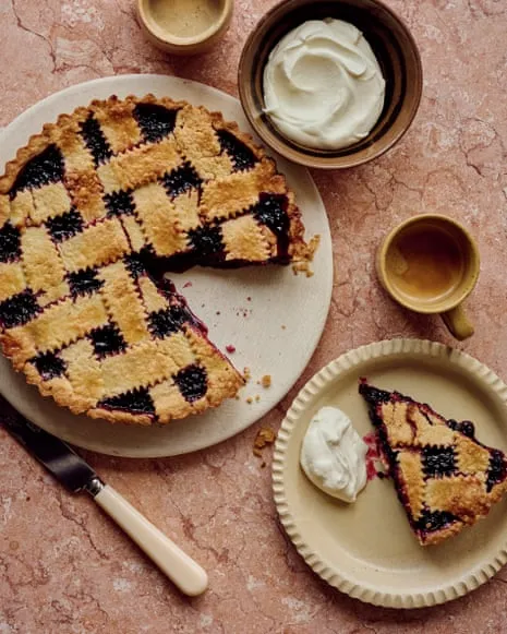 Benjamina Ebuehi's Delight for Bay-Infused Blackberry Tart